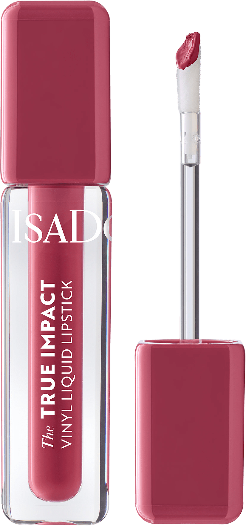 The True Impact Vinyl Liquid Lipstick, från IsaDora, i färgen Unapologetic.