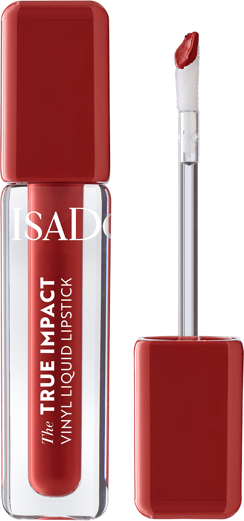 The True Impact Vinyl Liquid Lipstick, från IsaDora, i färgen Brave.
