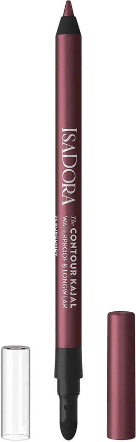 The Contour Kajal, från IsaDora, i färgen Burgundy.