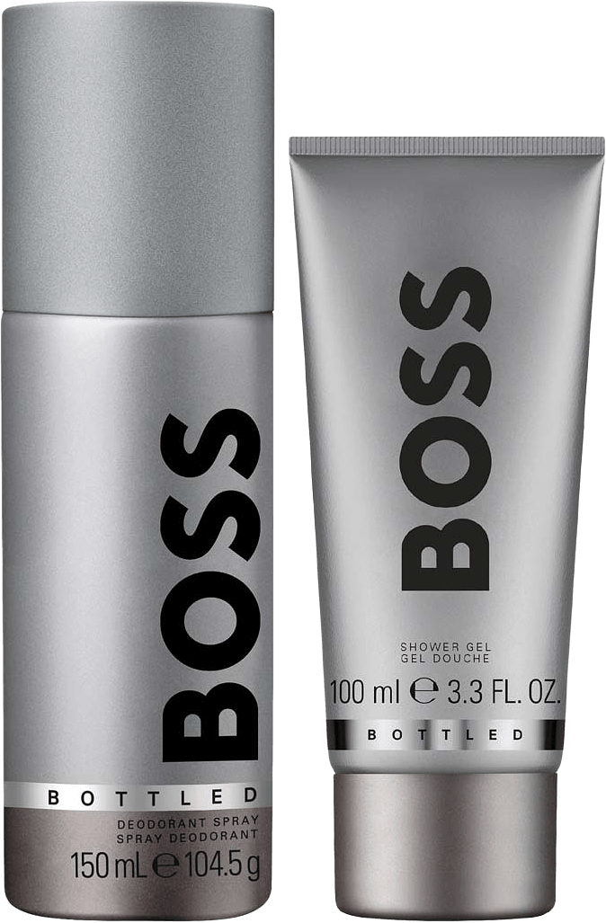 Gift Set Bottled Deo Spray + Shower Gel, från HUGO BOSS.