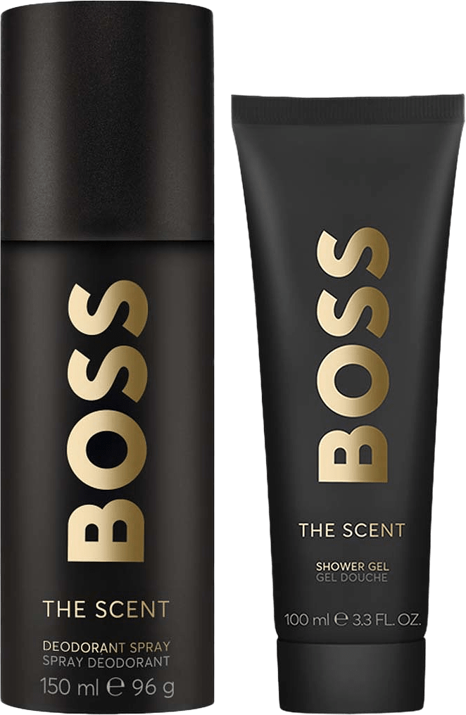 Gift Set The Scent Deo Spray + Shower Gel, från HUGO BOSS.
