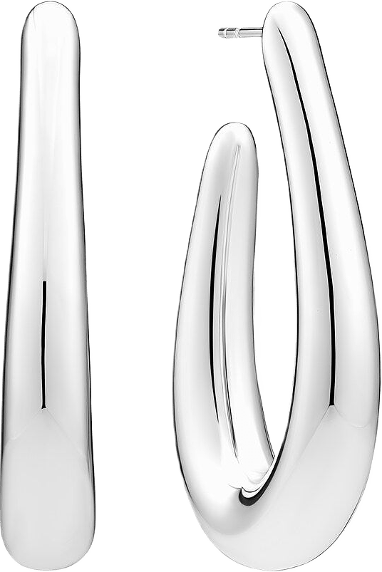 Örhänge Goccia Pianura, från Sif Jakobs Jewellery, i färgen silver.