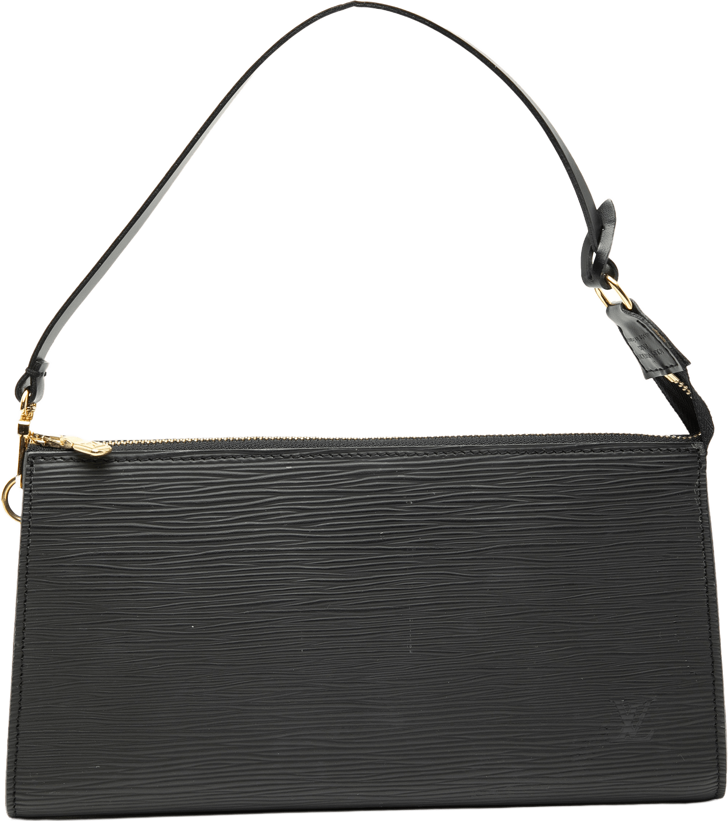 Louis Vuitton Epi Pochette Accessoires, från Luxclusif, i färgen black.