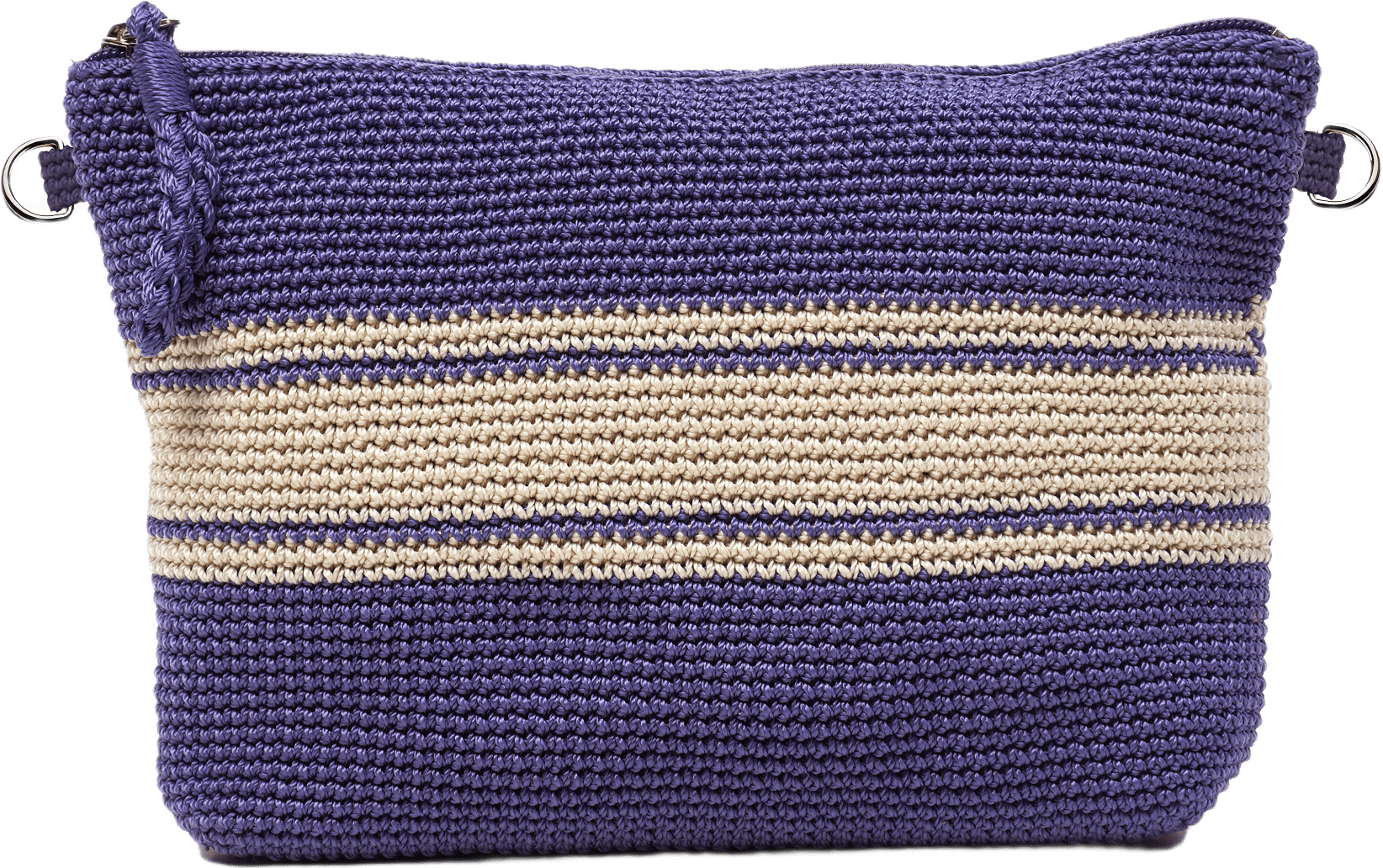 Stripe Cosmetic Denim Blue Crochet Collection, från Ceannis.