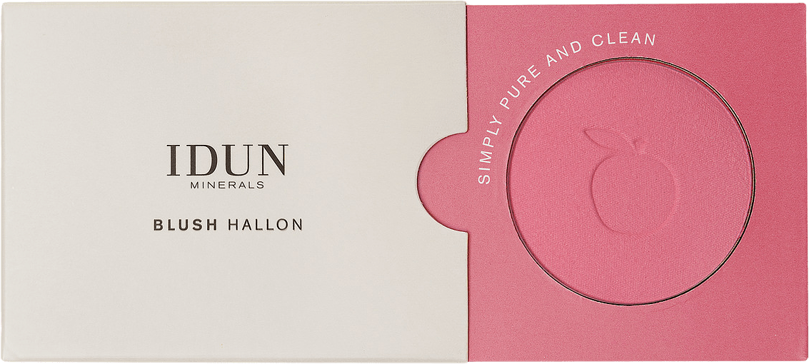 Mineral Blush, från IDUN Minerals, i färgen Hallon.