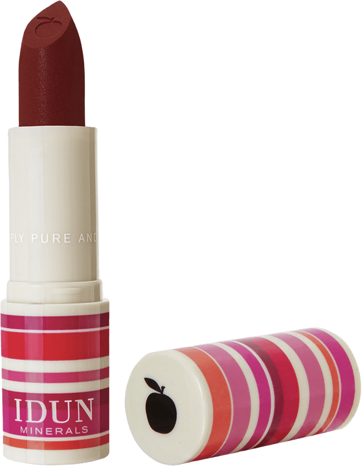 Matte Lipstick, från IDUN Minerals, i färgen Vinbär.