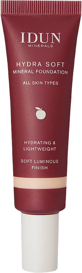 Hydra Soft Mineral Foundation, från IDUN Minerals, i färgen Saga Fair Neutral.