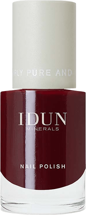Nail polish, från IDUN Minerals, i färgen Almandin.