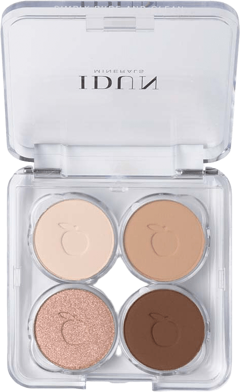 Mineral Eyeshadow Palette, från IDUN Minerals, i färgen Nejlika.