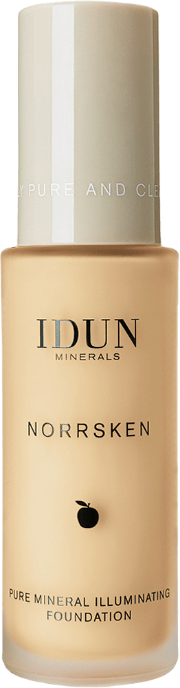 Liquid Mineral Foundation Norrsken, från IDUN Minerals, i färgen Svea.