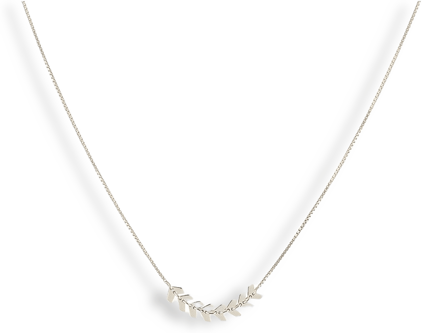 Halsband Layers Simone Silver