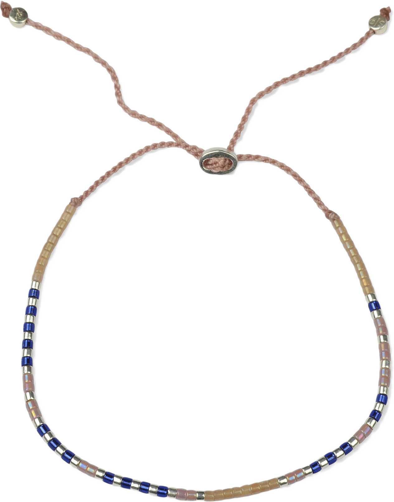 Code Bracelet Silver, Just Breathe