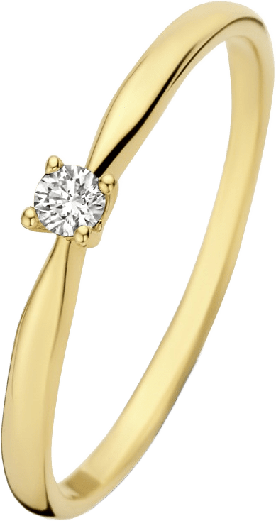 De La Paix 14 Karat Guld Ring, från Isabel Bernard, i färgen gold.