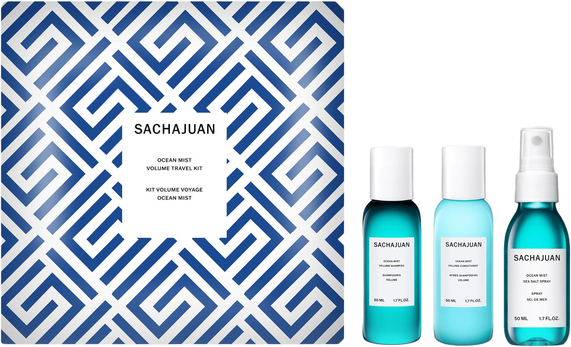 Value Set Ocean Mist Volume Travel Kit, från Sachajuan.