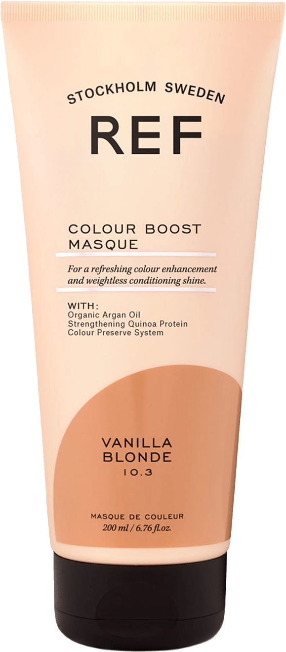 Colour Boost Masuqe, från REF Stockholm, i färgen Vanilla Blonde.