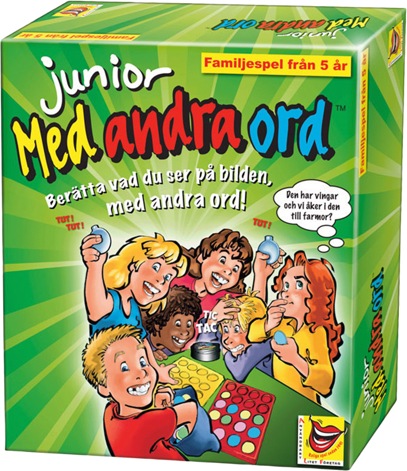 Med andra ord junior, från WONDERFUL TIMES TOYS & GAMES.
