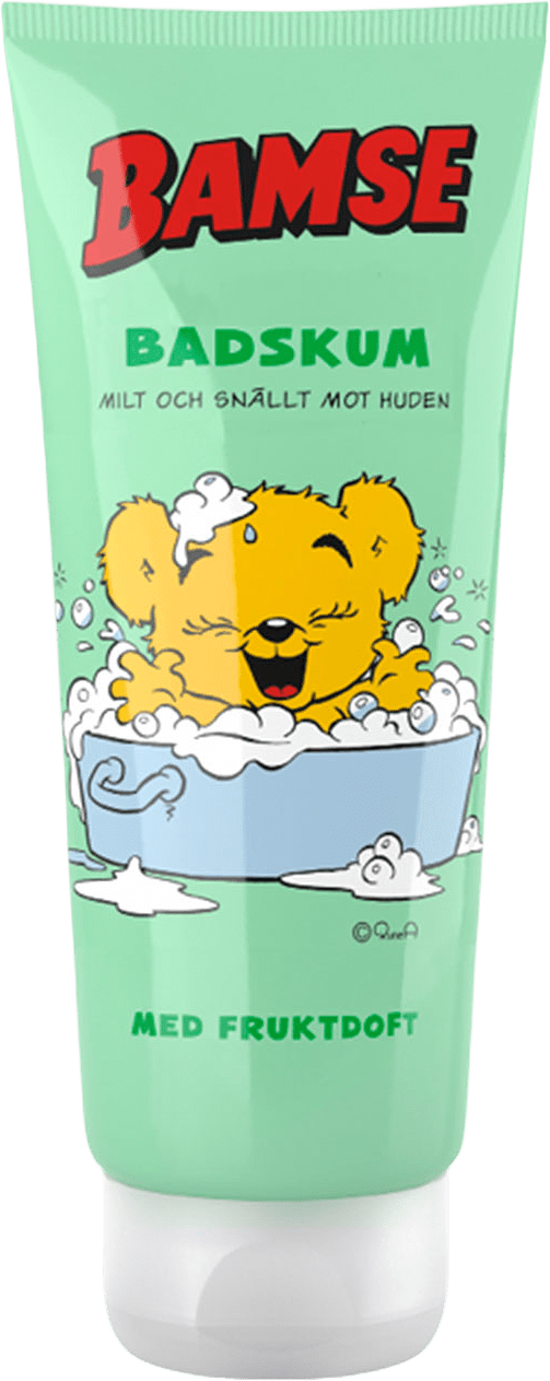 Bamse Badskum, från Bamse Skincare.