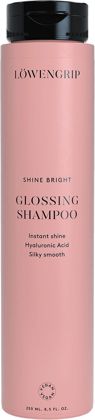 Shine Bright – Glossing Shampoo, från LÖWENGRIP.