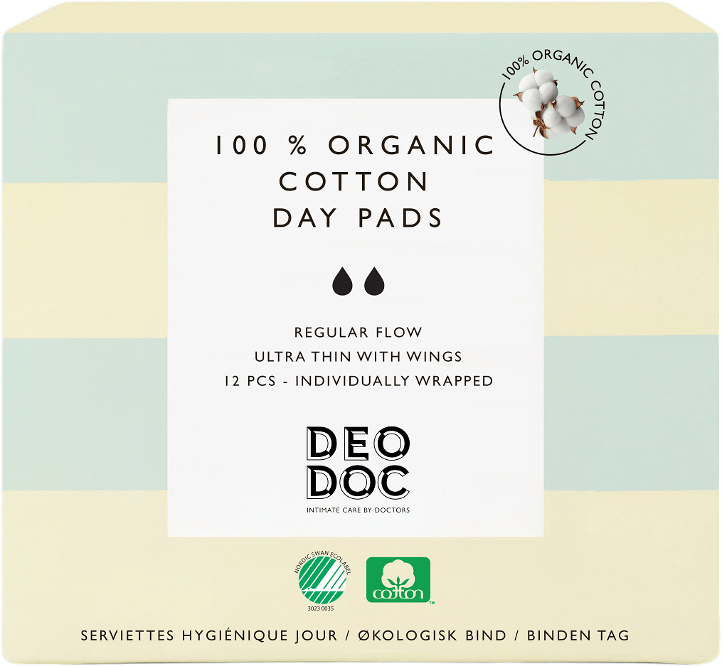 Dagbinda i 100% Organisk Bomull