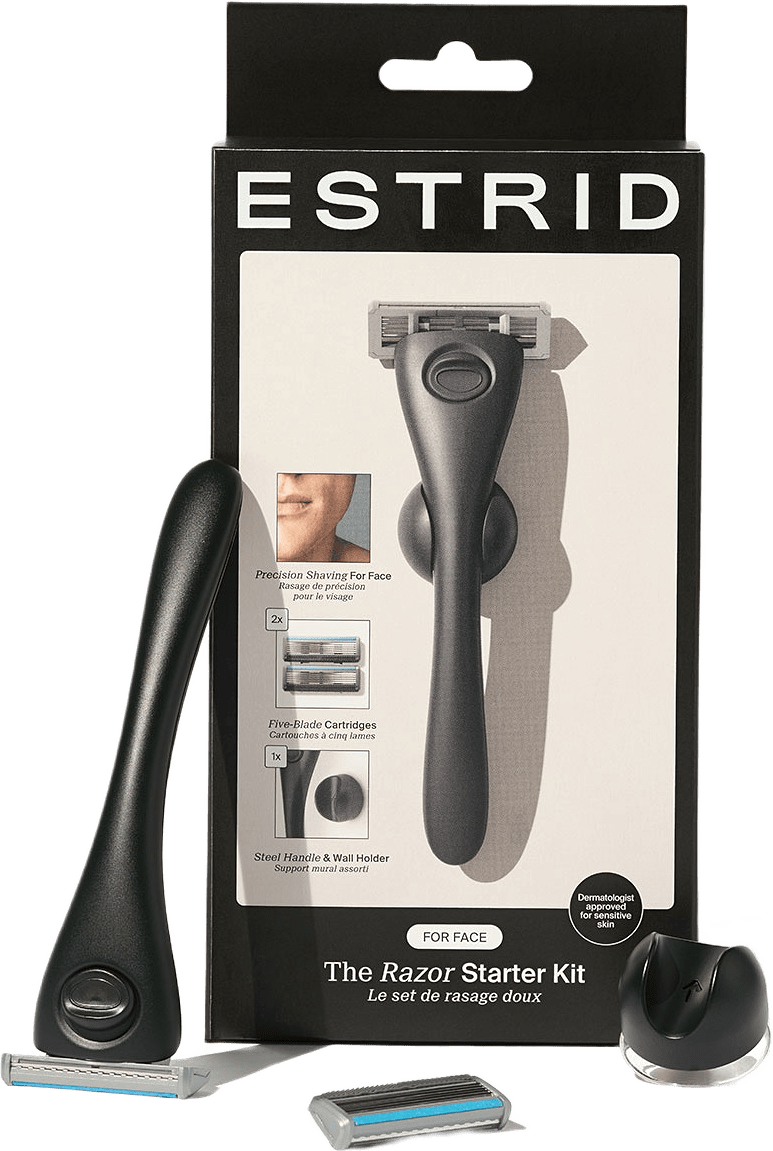 Estrid The Face Razor Starter Kit, från Estrid, i färgen Onyx.
