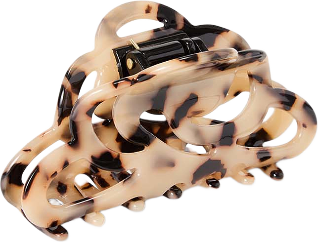 Hårklämma Judy Sköldpaddsfärgad, från ByBarb, i färgen Tortoise.