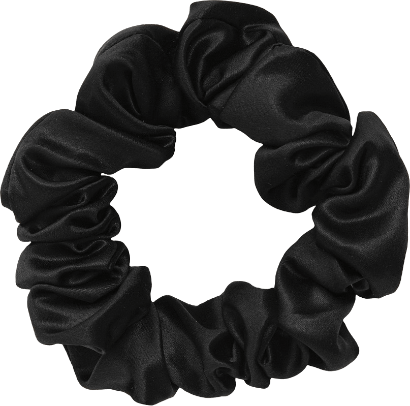 Sidensnodd Stor Svart, från ByBarb, i färgen Black.