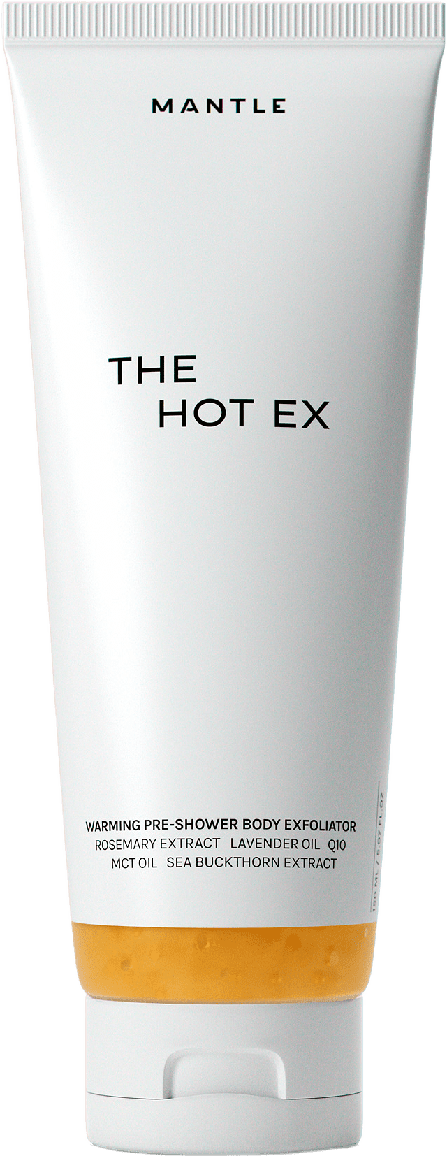 The Hot Ex – Warming pre-shower body exfoliator, från Mantle.