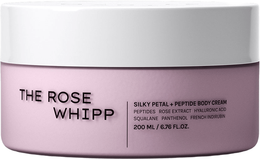 The Rose Whipp – Silky Petal + Peptide Body Cream, från Mantle.