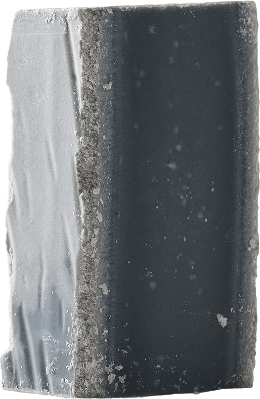 Handgjord tvål med aktivt kol