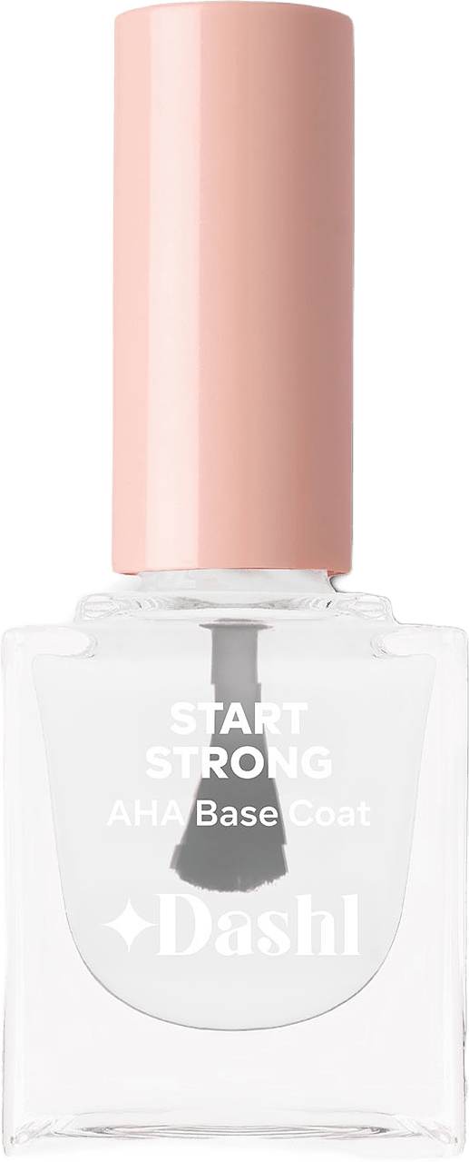 Start Strong AHA Base Coat, från DASHL, i färgen Transparent.