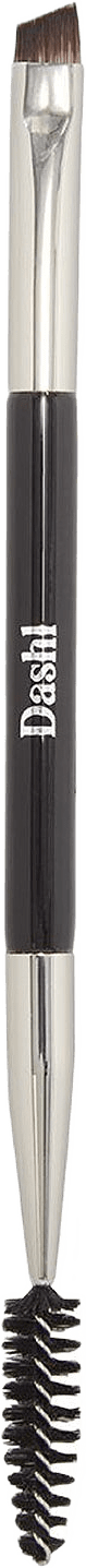 Duo Brow & Eye Brush, från DASHL, i färgen Black.