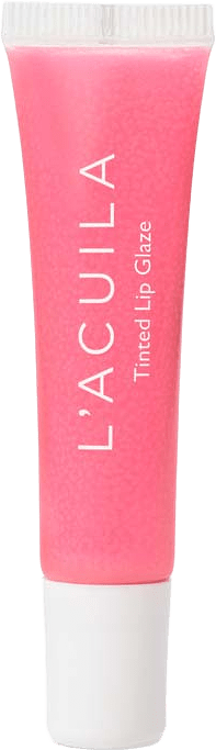 Tinted Lip Glaze, från L´Acuila, i färgen Pink Peony.