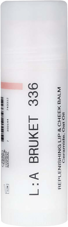 Lip & Cheek Balm, från L:a Bruket, i färgen Pink Currant Berry.