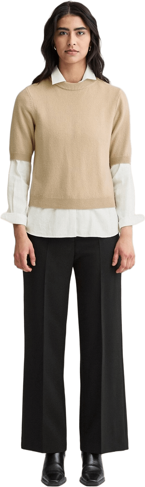 Topp Eli, från Newhouse, i färgen beige.