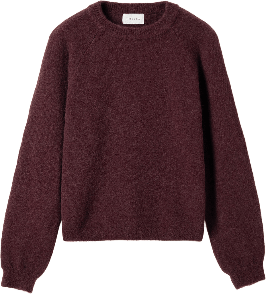 N-marve Knit - Winetasting, från Noella, i färgen winetasting.