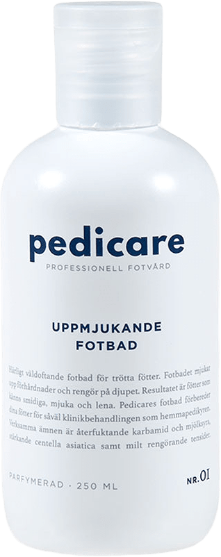 01 Uppmjukande Fotbad, från Pedicare.