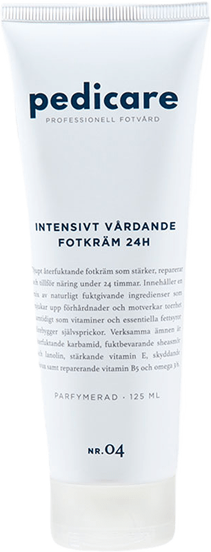04 Intensivt Vårdande Fotkräm 24H, från Pedicare.