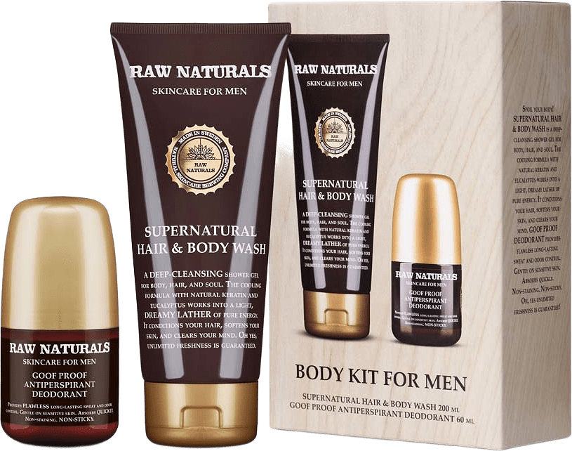 Raw naturals Body Kit, från RAW Naturals.
