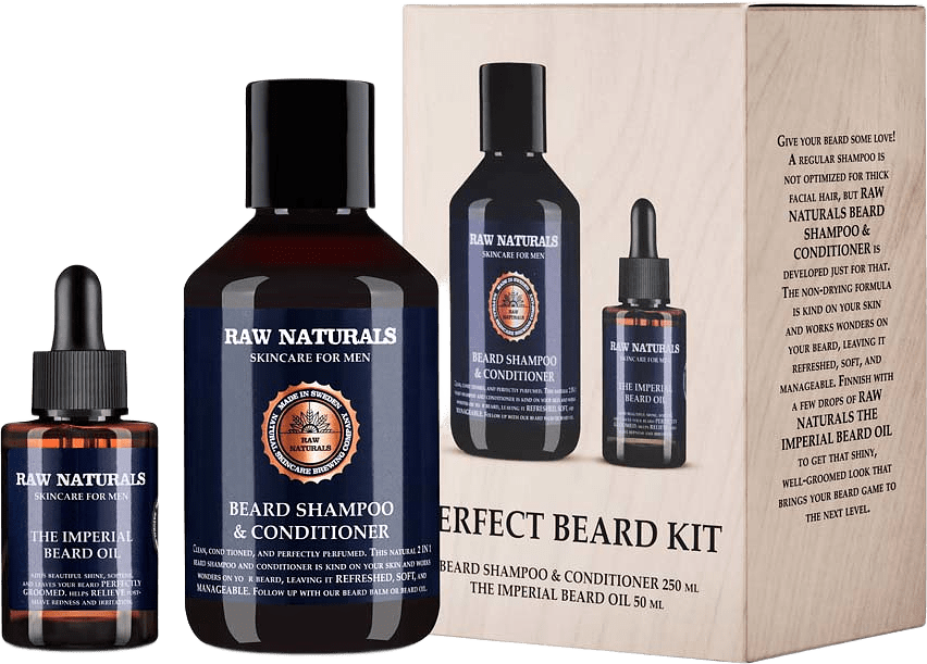 Raw Naturals Beard Kit, från RAW Naturals.