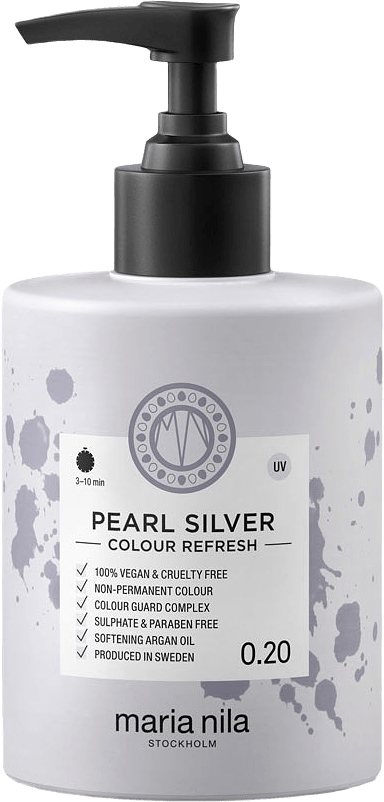 Colour Refresh, från Maria Nila, i färgen 0.20 Pearl Silver.