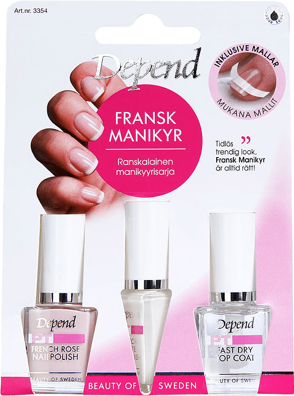 Fransk Manikyr Kit, från Depend.