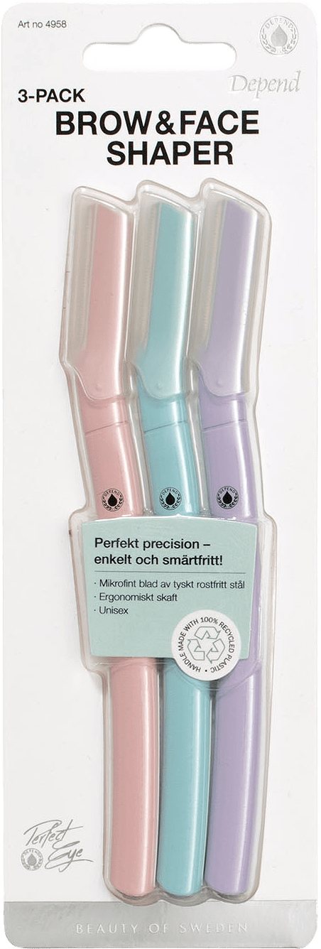 Perfect Eye Brow & Face Shaper, från Depend.