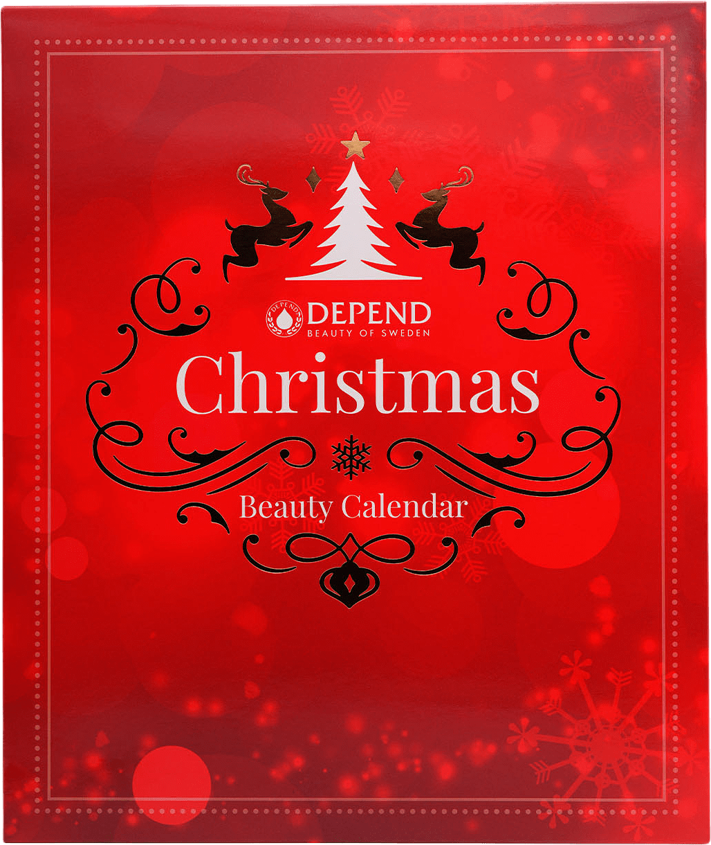 Christmas Beauty Calender, från Depend.