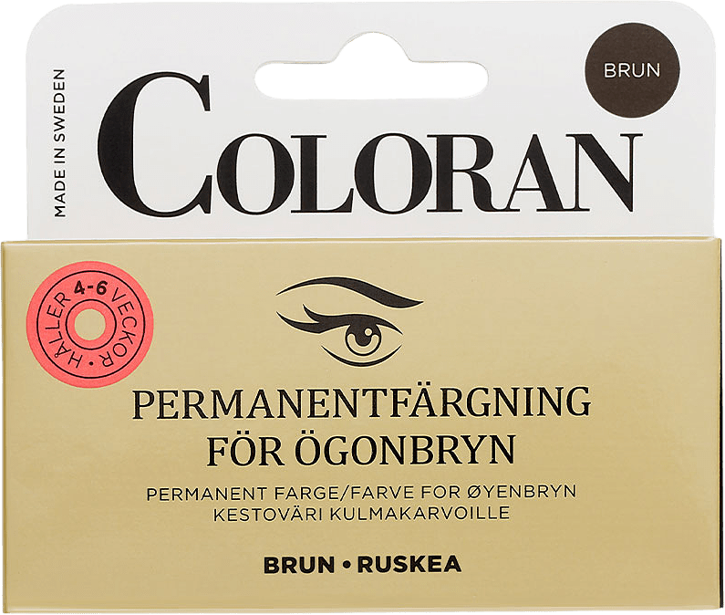 Ögonbrynsfärg, från Coloran, i färgen Brun.