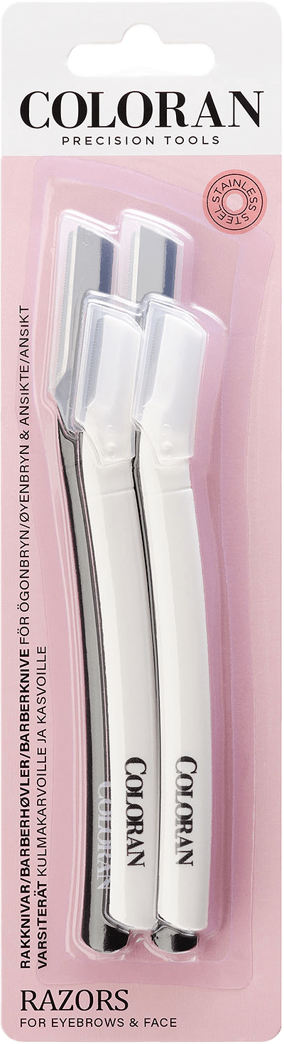 Razors for Eyebrows & Face, från Coloran.