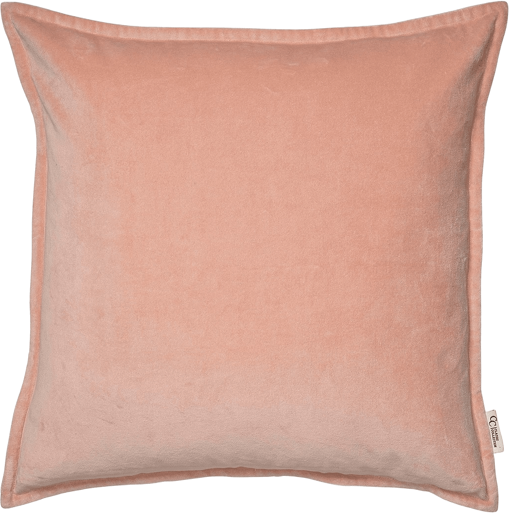 Kuddfodral Classic Velvet 50x50 cm, från Classic Collection, i färgen coral.