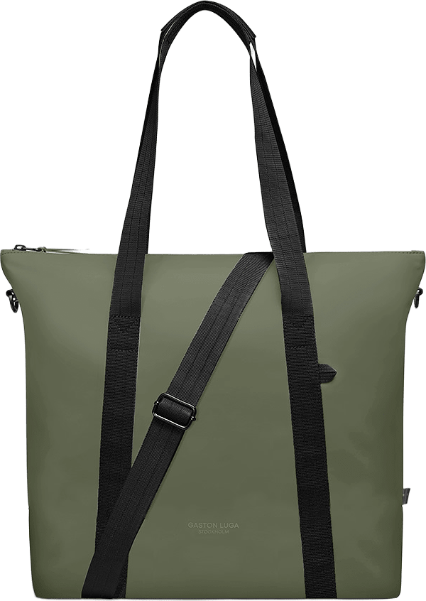 Däsh Shopper, från Gaston Luga, i färgen olive.