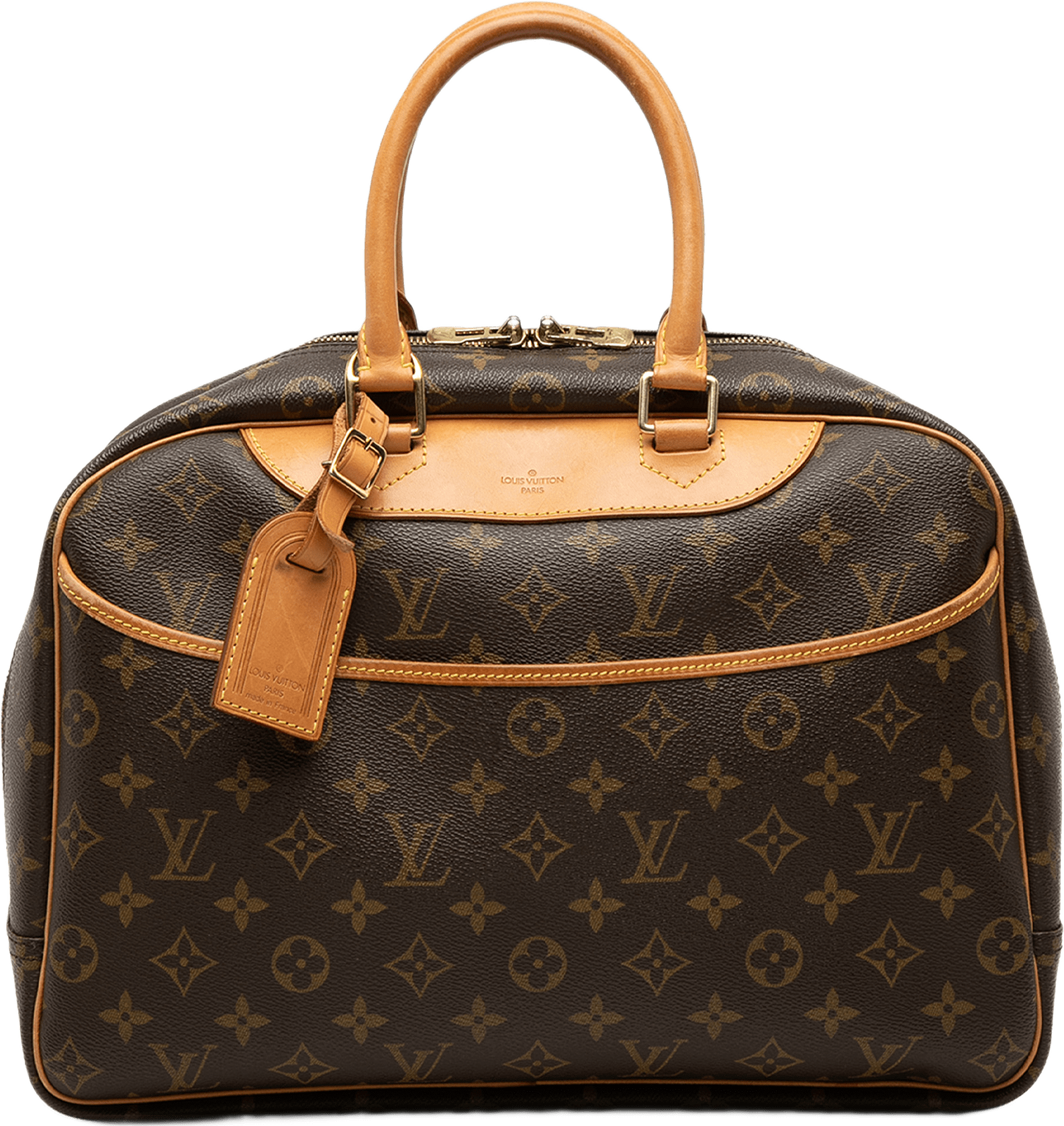 Louis Vuitton Monogram Deauville, från Luxclusif, i färgen brown.