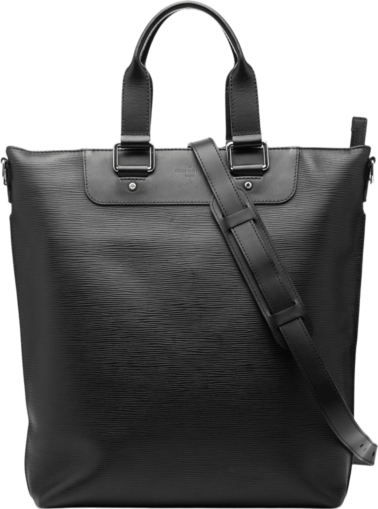 Louis Vuitton Epi Cabas Sac Jour, från Luxclusif, i färgen black.