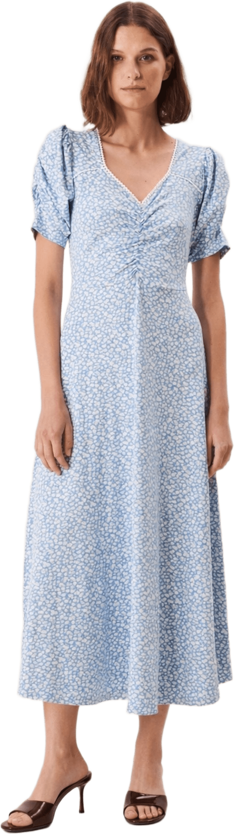 Nolita Dress, från Jumperfabriken, i färgen light blue.